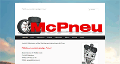 Desktop Screenshot of mcpneu.ch